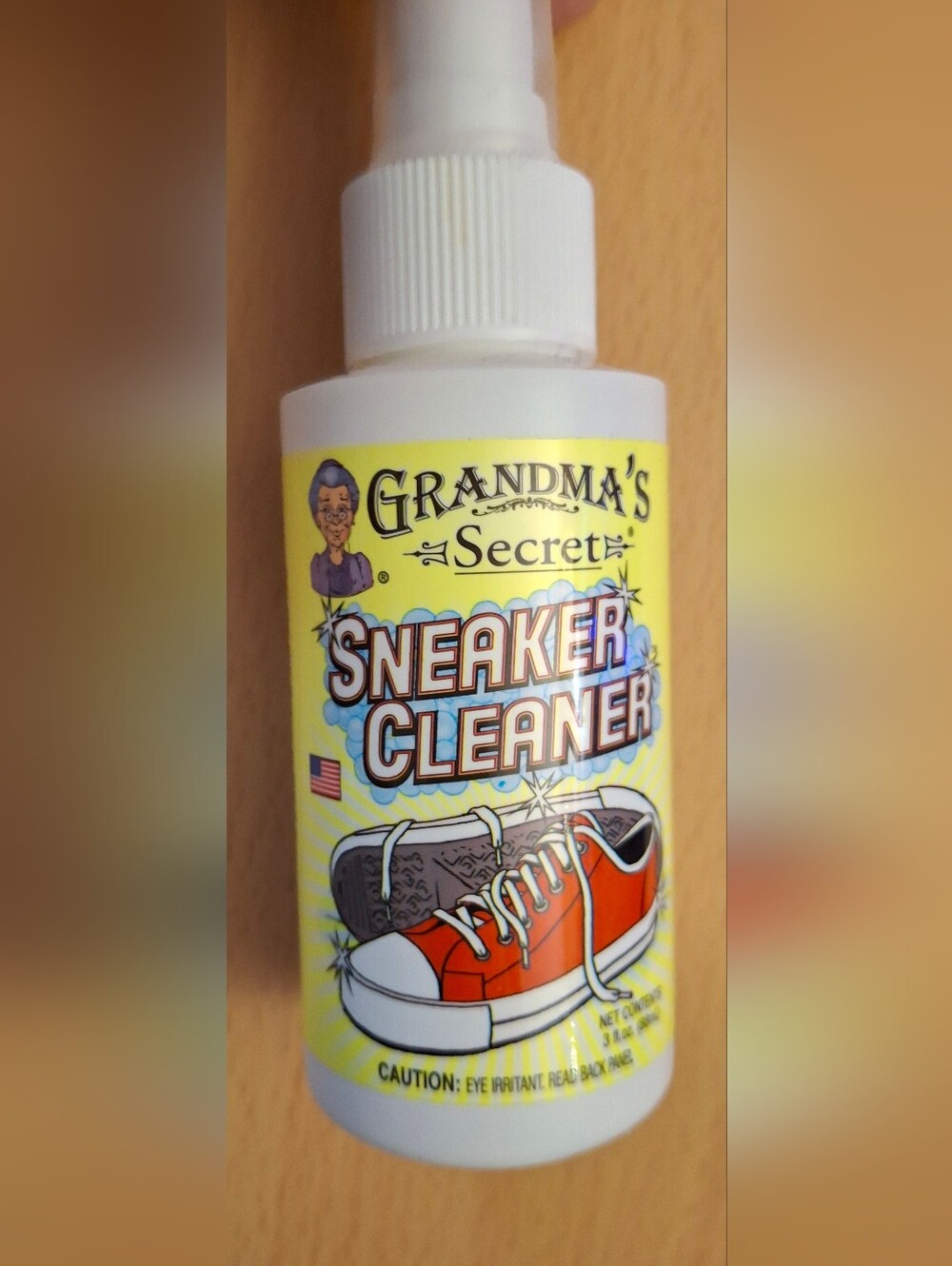 Grandma's Secret Sneaker Cleaner Spray Bottle Shoe Cleaner